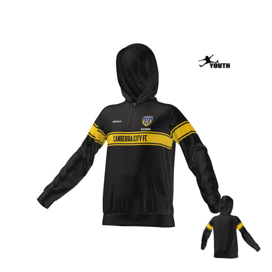 Canberra City FC - Versa Hoodie Black - Youth