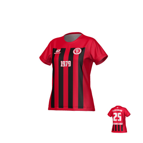 Bars Womens Jersey - Red