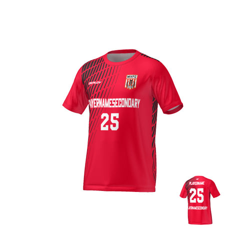 Moss Vale FC - Flight Jersey Gradient - Red