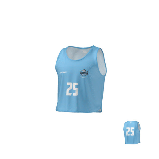 Troy Cladecutt Coaching - Training Mesh Bibs Blue