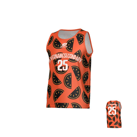 Watermelon Sports Singlet - Orange