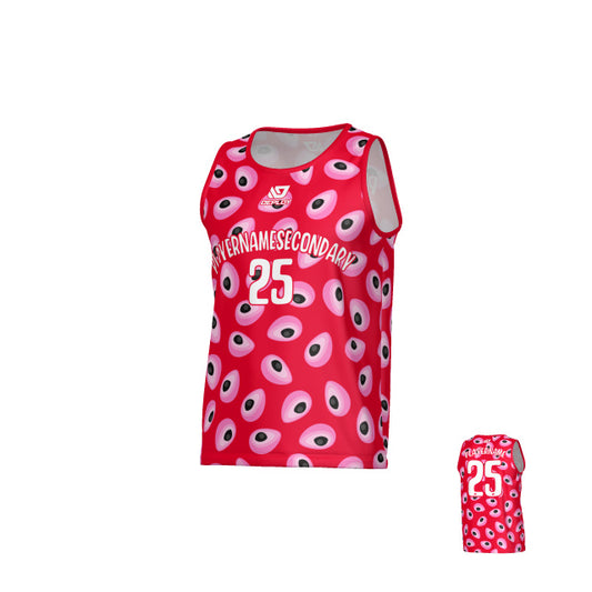 Avocado Sports Singlet - Red