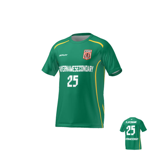 Moss Vale FC - Flight Jersey Lines- Green