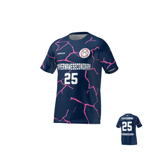 Northbridge FC - Flight Jersey Cracks - Navy/Pink