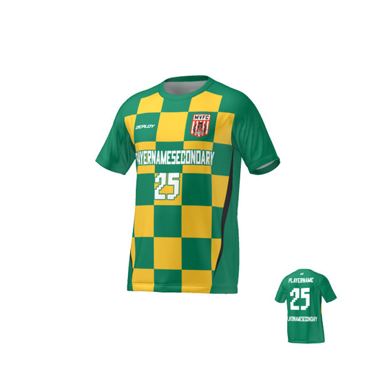 Moss Vale FC - Flight Jersey Checkers - Green