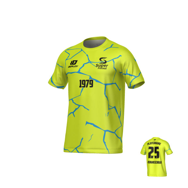 SUPER FUTSAL - CRACKS - NEON YELLOW