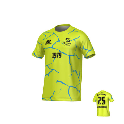 SUPER FUTSAL - CRACKS - NEON YELLOW