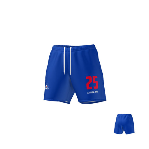 GERRINGONG BREAKERS FC - PLAYING SHORTS BLUE - WOMANS