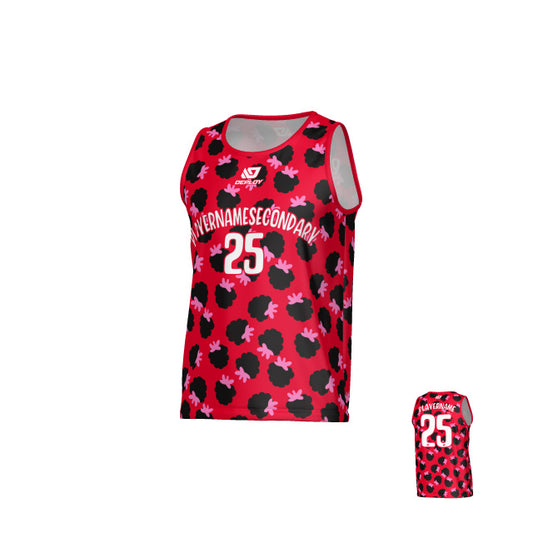 Berry Sports Singlet - Red