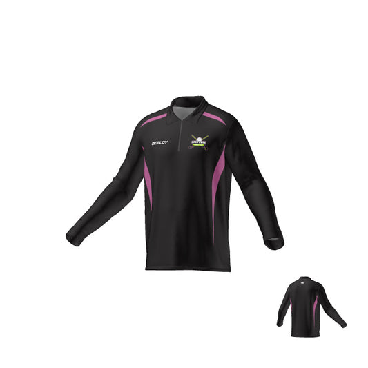 Oran Park Hockey - Club Polo (Pink) Long Sleeve - Deploy Football - Australia's Best Footballs & Soccer Balls