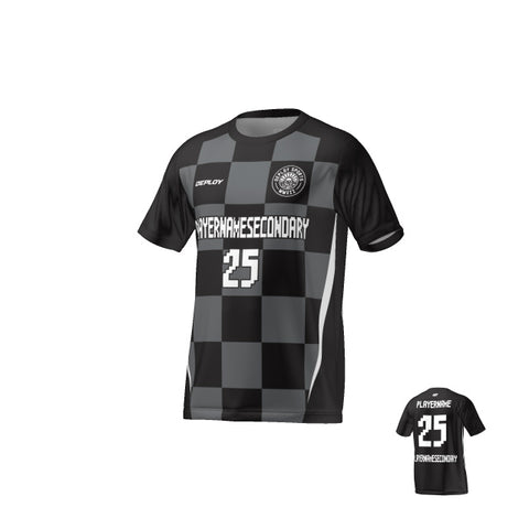 Flight Jersey Checkers - Black
