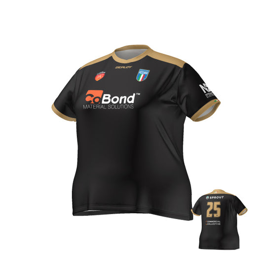Charlestown Azzurri FC - 2025 Womens PYL Away GK Jersey - Black