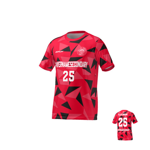 Flight Jersey Fragments - Red