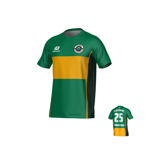 COFFS SUMMER 6'S - SHIFT - GREEN & GOLD