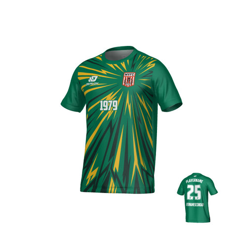 MOSS VALE FC SUMMER - BURST - GREEN