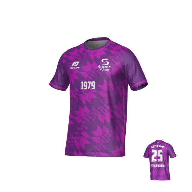 SUPER FUTSAL - LEAVES - PURPLE