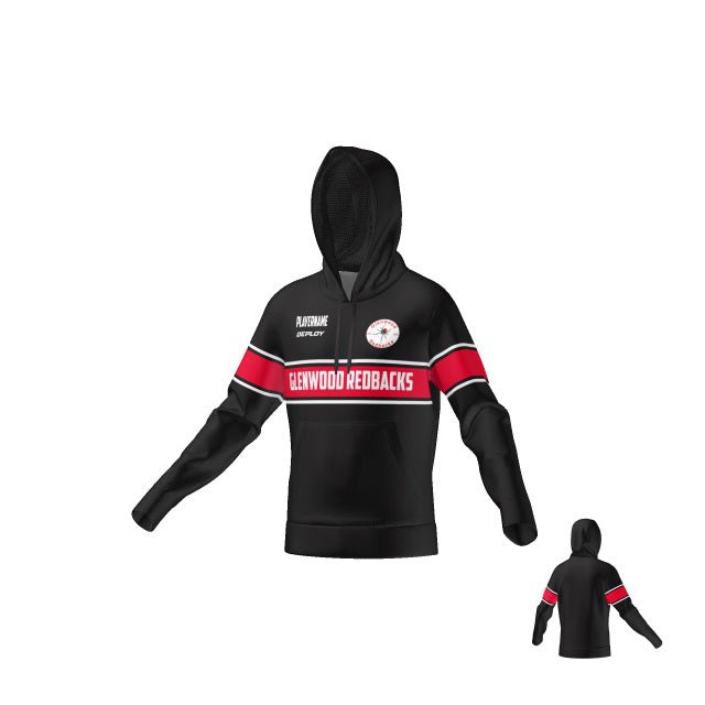 Glenwood Redbacks - Hoodie - Mens Deploy Football