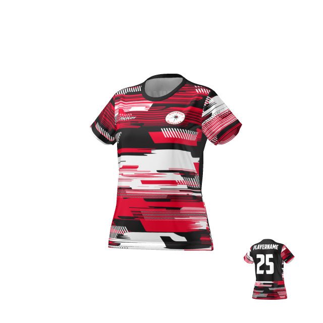 Glenwood Redbacks - Training Shirt - Womens Deploy Football