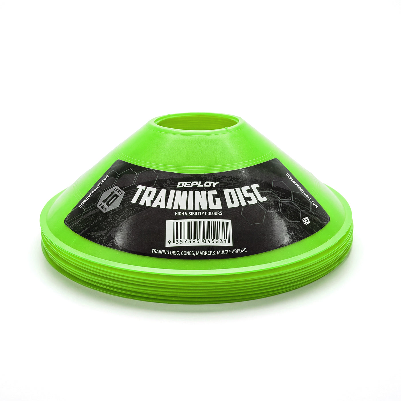 Deploy 10 Pack Agility Marker Cones - Deploy Football - Australia's Best Footballs & Soccer Balls