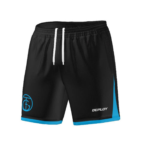 GT FOOTBALL COACHES SHORTS - BLACK Deploy Football