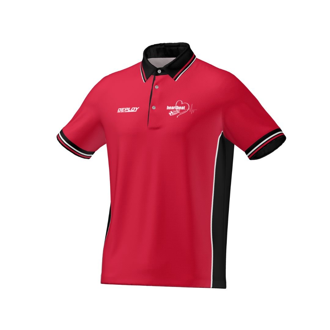 Heartbeat of Football - Stage Polo - Red Deploy Football