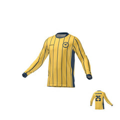 Hobsons Bay Walking Football Goalkeeper Navy/Yellow Jersey Deploy Football