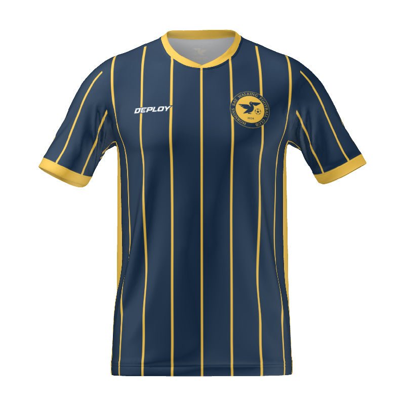 Hobsons Bay Walking Football Navy Jersey (Unisex) Deploy Football