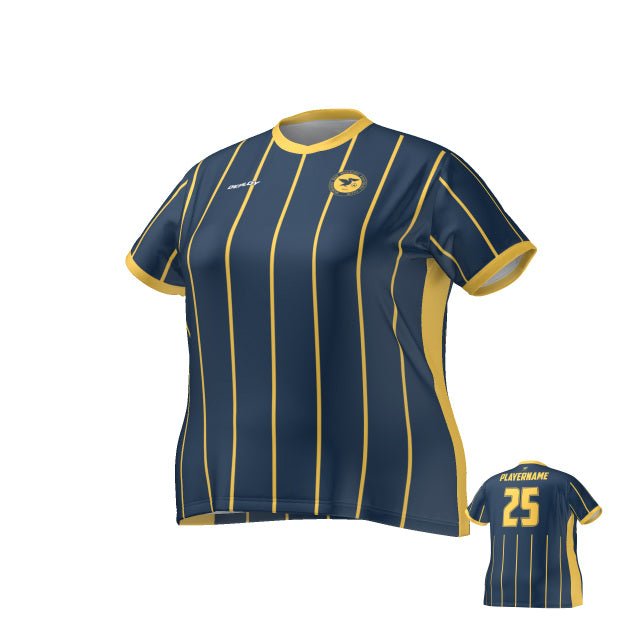 Hobsons Bay Walking Football Navy Jersey (Women) Deploy Football