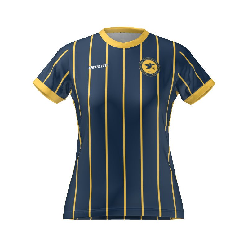 Hobsons Bay Walking Football Navy Jersey (Women) Deploy Football