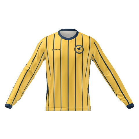 Hobsons Bay Walking Football Yellow Jersey (Long Sleeve) Deploy Football