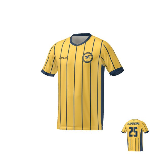 Hobsons Bay Walking Football Yellow Jersey (Unisex) Deploy Football