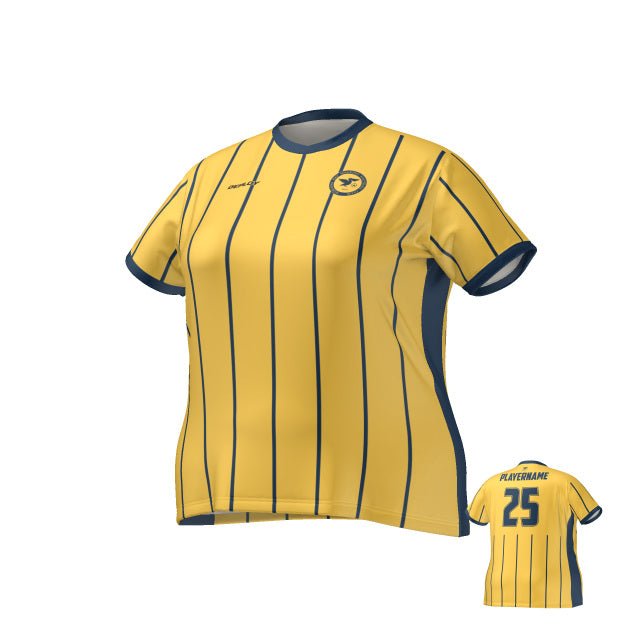 Hobsons Bay Walking Football Yellow Jersey (Women) Deploy Football