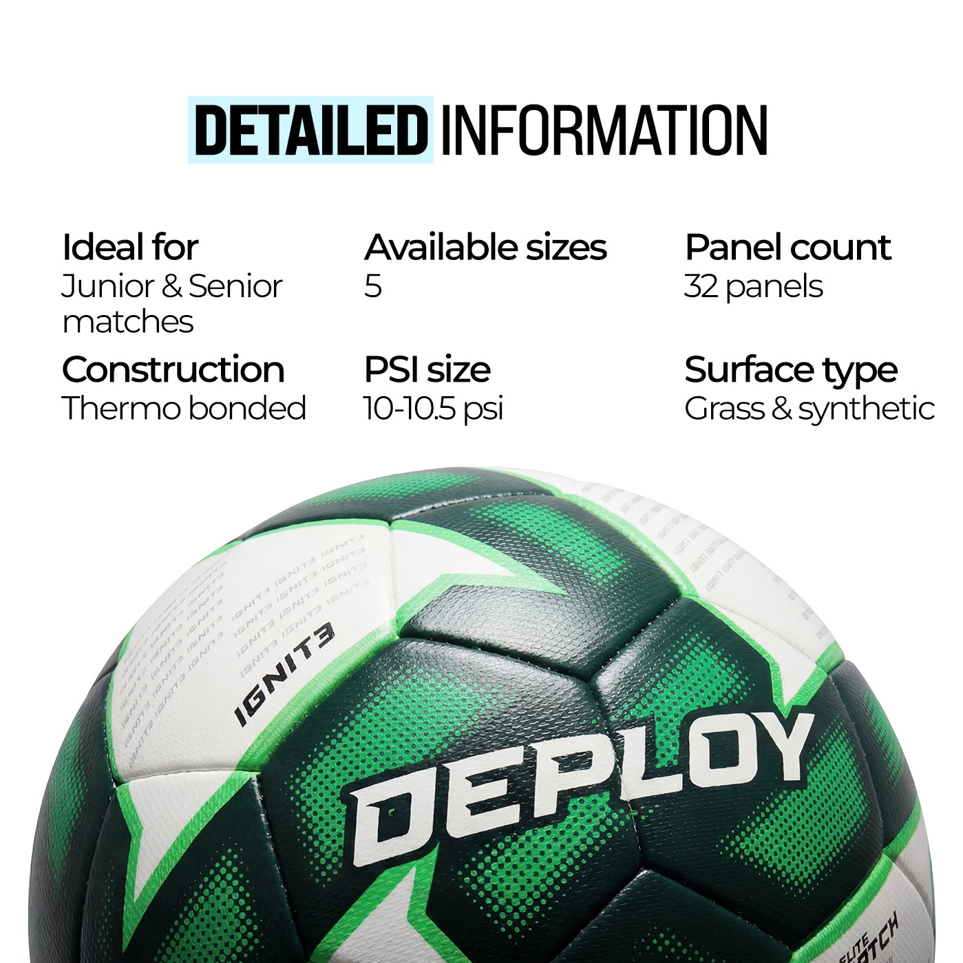 Ignite Series III - Match Football - Deploy Football - Australia's Best Footballs & Soccer Balls