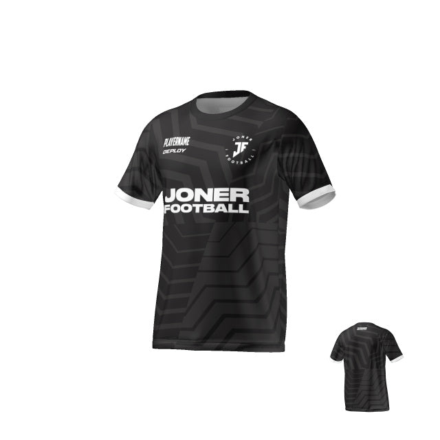 Joner Football - Training Shirt 2 - Black Deploy Football