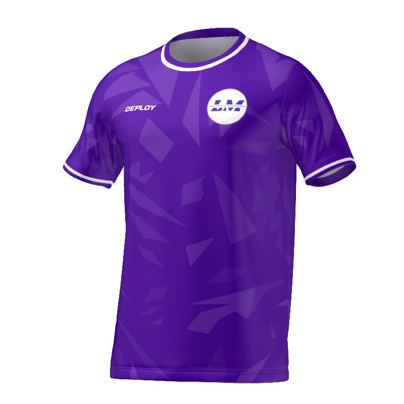 LM Football Coaching Academy - Training Shirt Purple Deploy Football