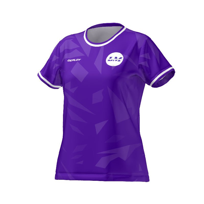 LM Football Coaching Academy - Women Training Shirt Purple Deploy Football