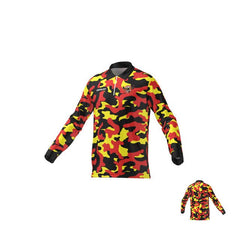 Menai Hawks Camo Fishing Shirt Deploy Football