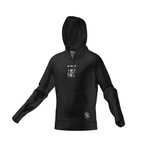 Miranda Magpies FC - Versa Hoodie - Black - Unisex & Womens Deploy Football