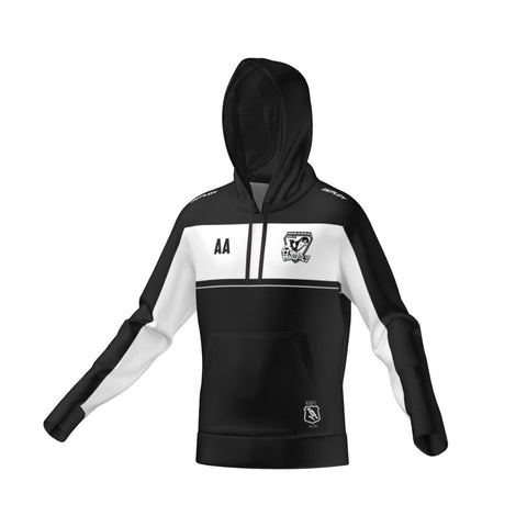 Miranda Magpies FC - Versa Hoodie - Black & White - Unisex & Womens Deploy Football