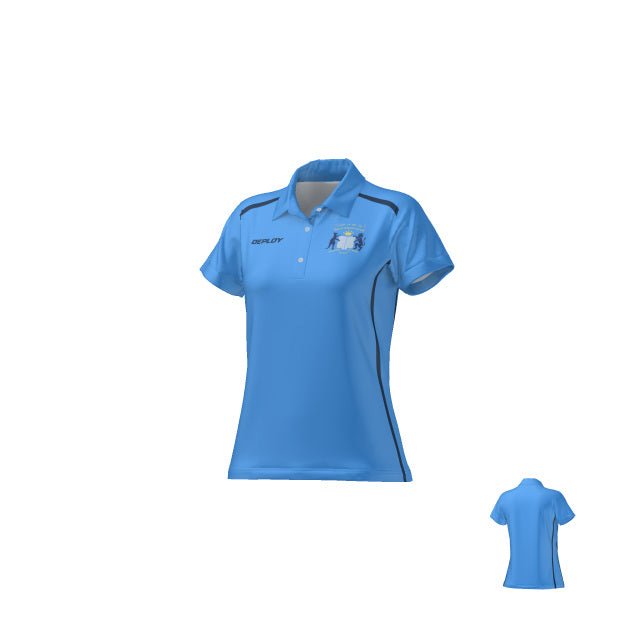 Moriah Staff - Breeze Polo - Womens - Sky Deploy Football