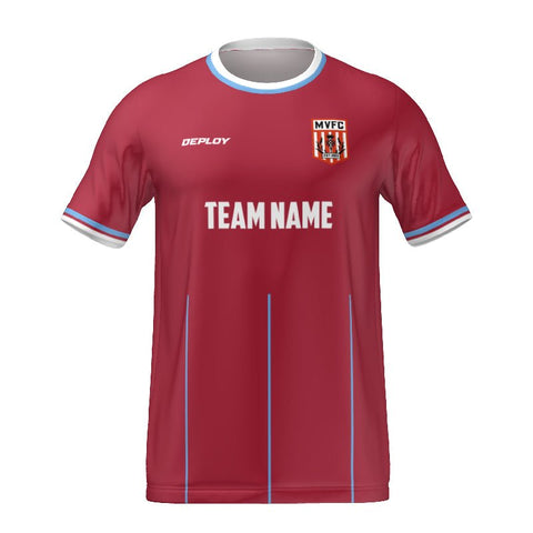 MOSS VALE FC - SUMMER JERSEY - 7 Deploy Football