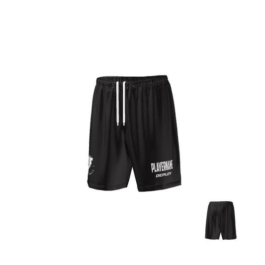 Players Playing Shorts Deploy Football