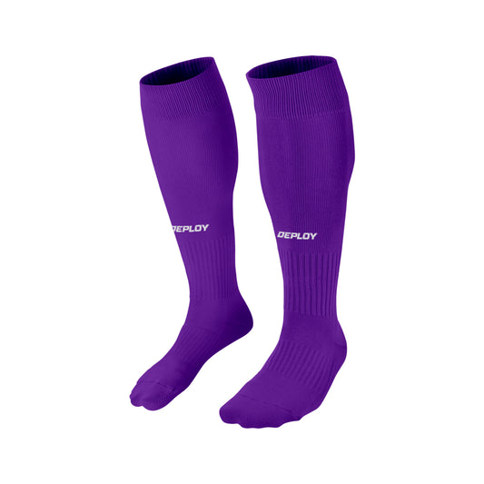 Deploy Performance Football Socks - Purple