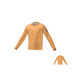 Queer Run Club CBR Long Sleeve Orange Deploy Football