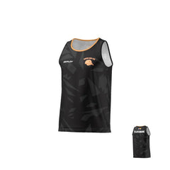 Queer Run Club CBR Singlet Black Deploy Football