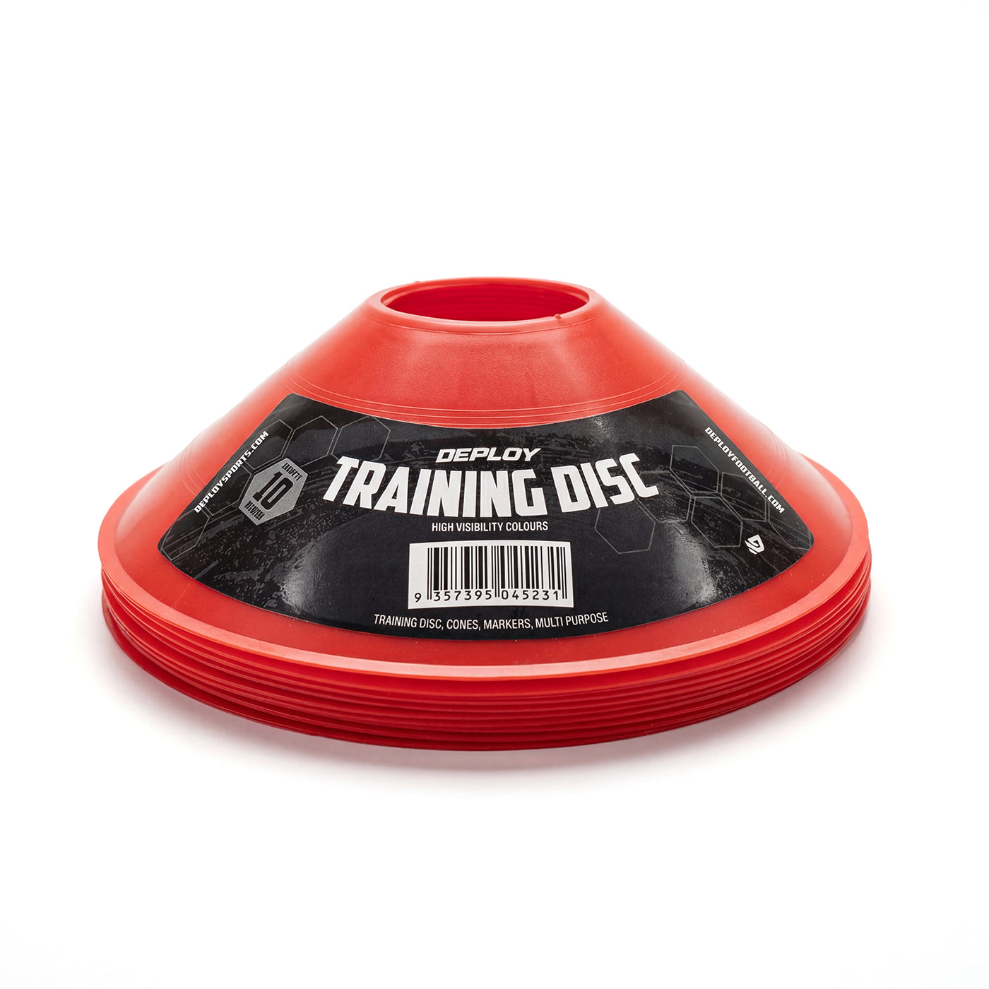 Deploy 10 Pack Agility Marker Cones - Deploy Football - Australia's Best Footballs & Soccer Balls
