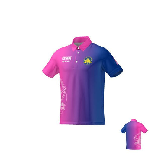 Richmond SC - 2024 Pink Polo - Mens Deploy Football
