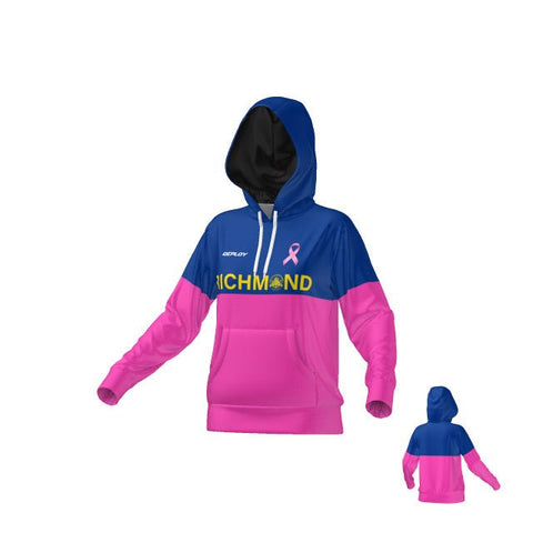 Richmond SC - Pink Hoodie - Womens Deploy Football