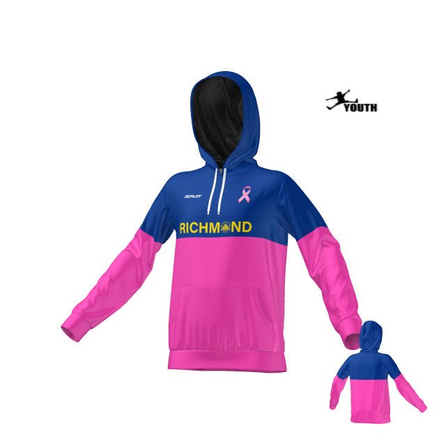 Richmond SC - Pink Hoodie - Youth Deploy Football