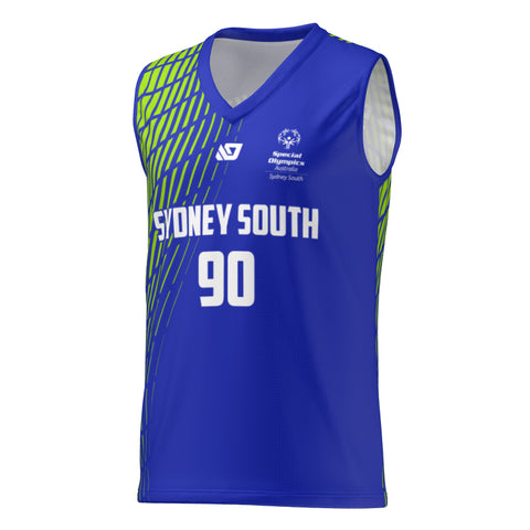 SPECIAL OLYMPICS SYDNEY SOUTH - BASKETBALL TRAINING SINGLET - Deploy Football - Australia's Best Footballs & Soccer Balls